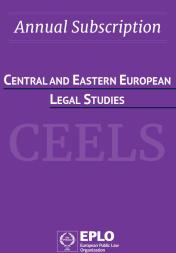 Central and Eastern European Legal Studies