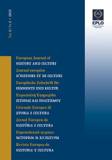 Cover of European Journal of History and Culture Vol. 2 / No 2 • 2025